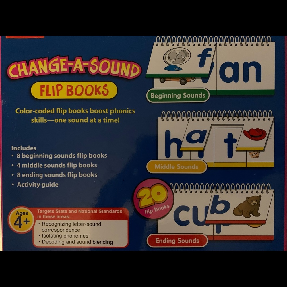 Lakeshore Change-A-Sound Flip Books